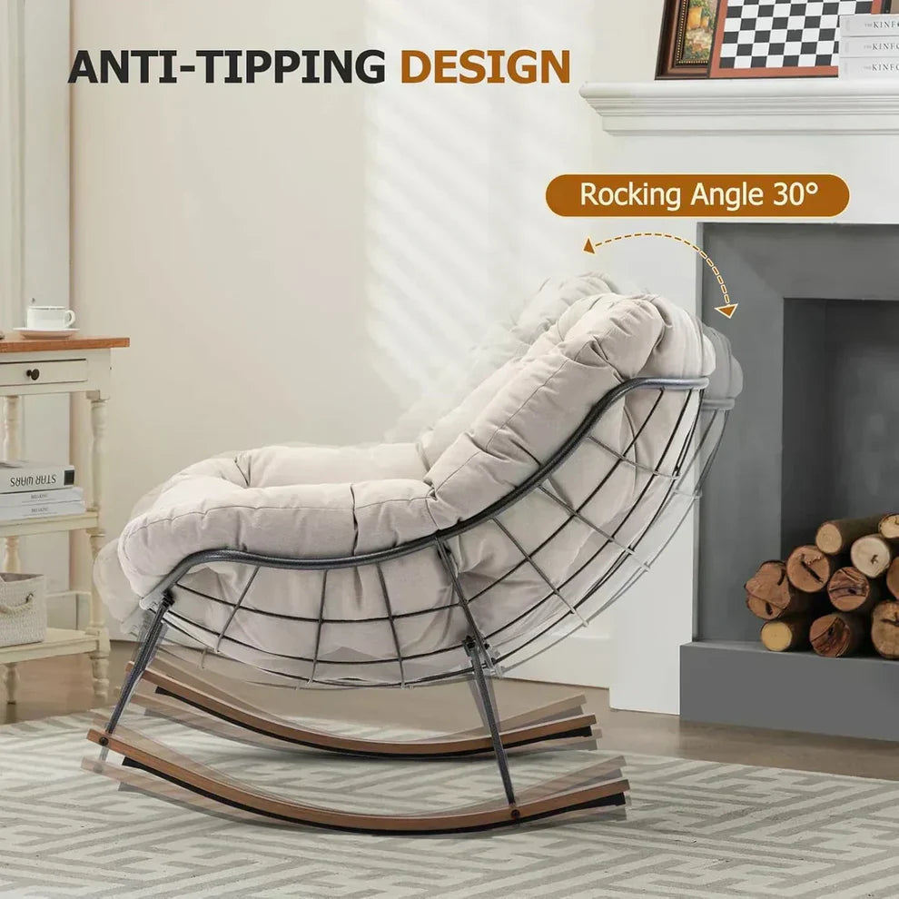 Cloud Comfort Recliner - Zero Gravity Position & Ergonomic Rocking Design